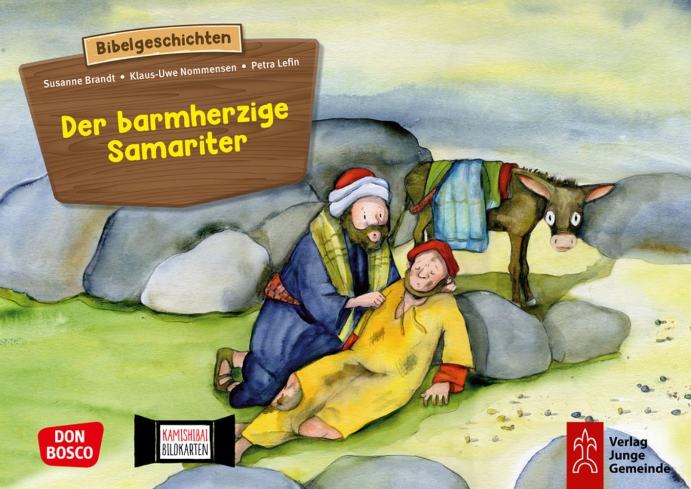 Der barmherzige Samariter. Kamishibai Bildkartenset