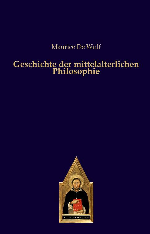 Geschichte der mittelalterlichen Philosophie