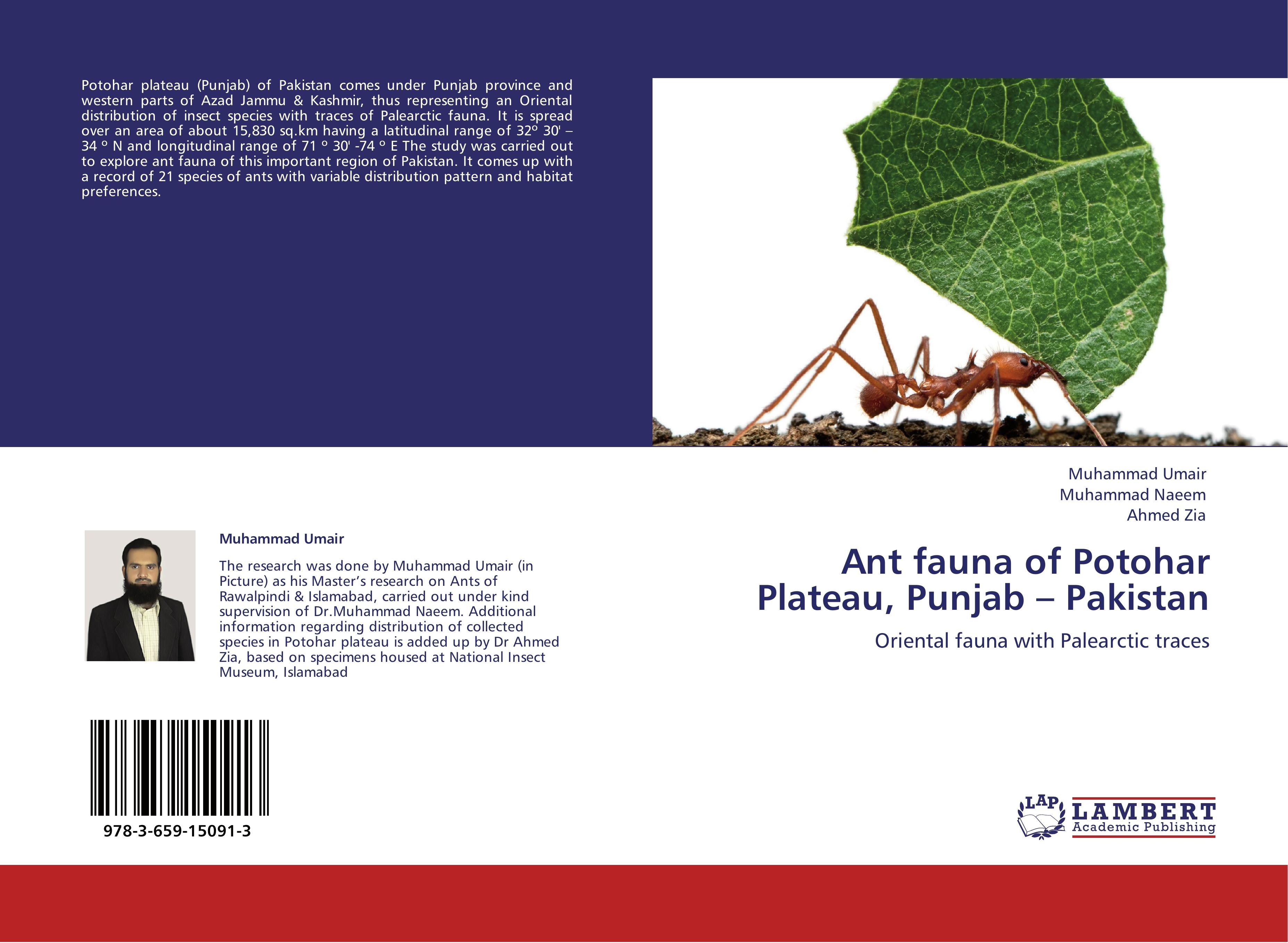 Ant fauna of Potohar Plateau, Punjab ¿ Pakistan