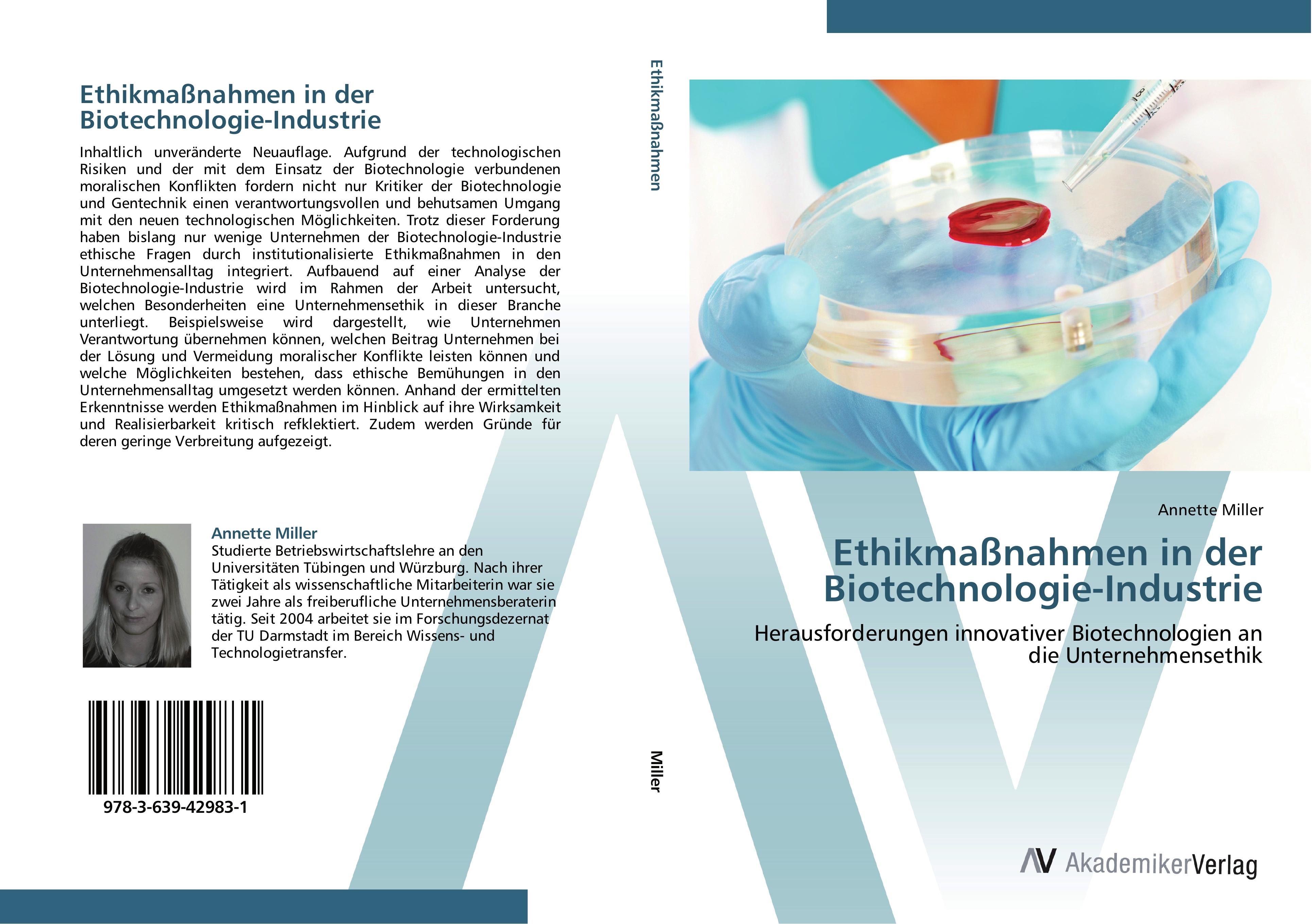 Ethikmaßnahmen in der Biotechnologie-Industrie