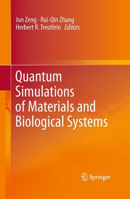 Quantum Simulations of Materials and Biological Systems