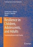 Resilience in Children, Adolescents, and Adults