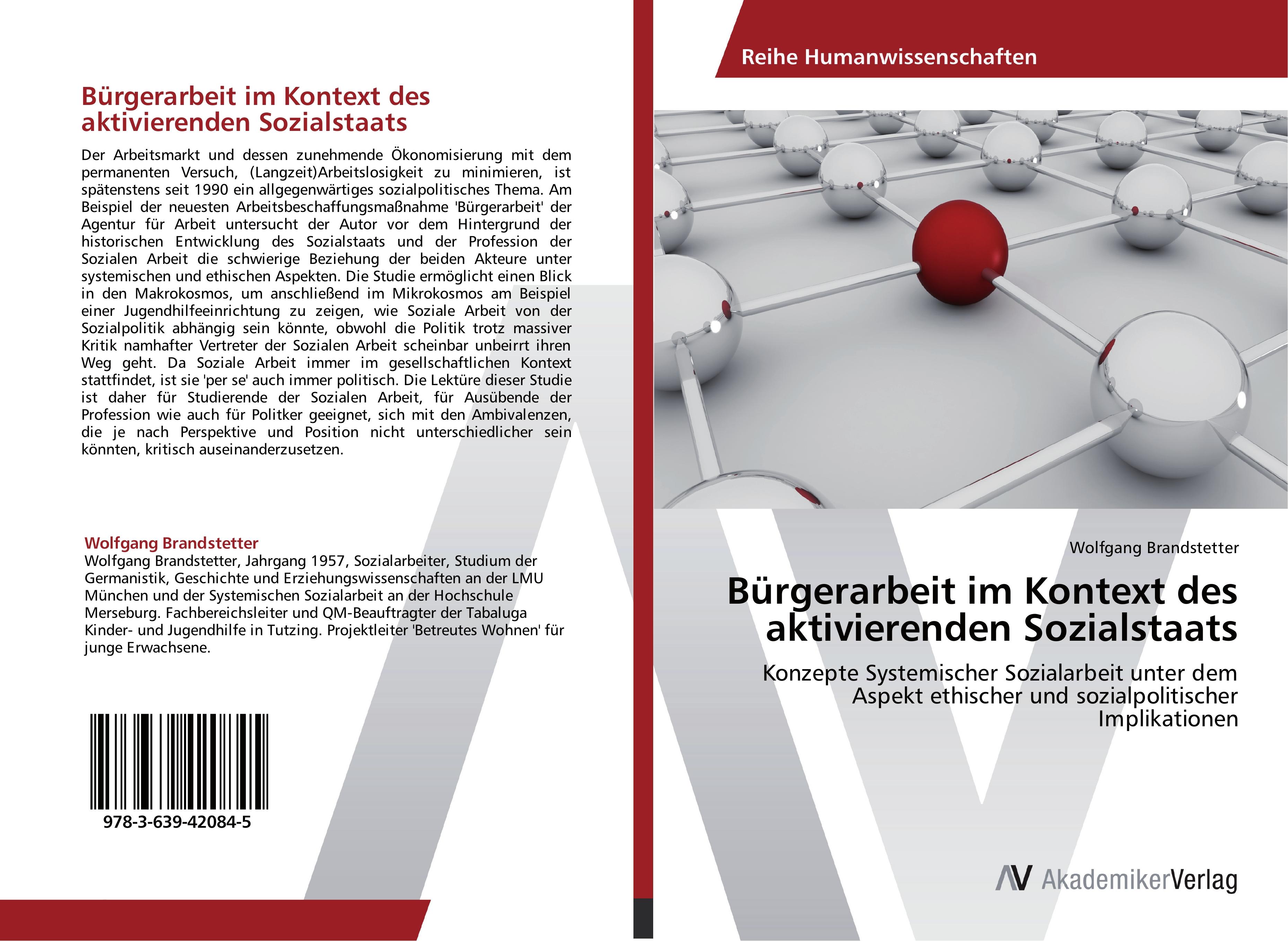 Bürgerarbeit im Kontext des aktivierenden Sozialstaats