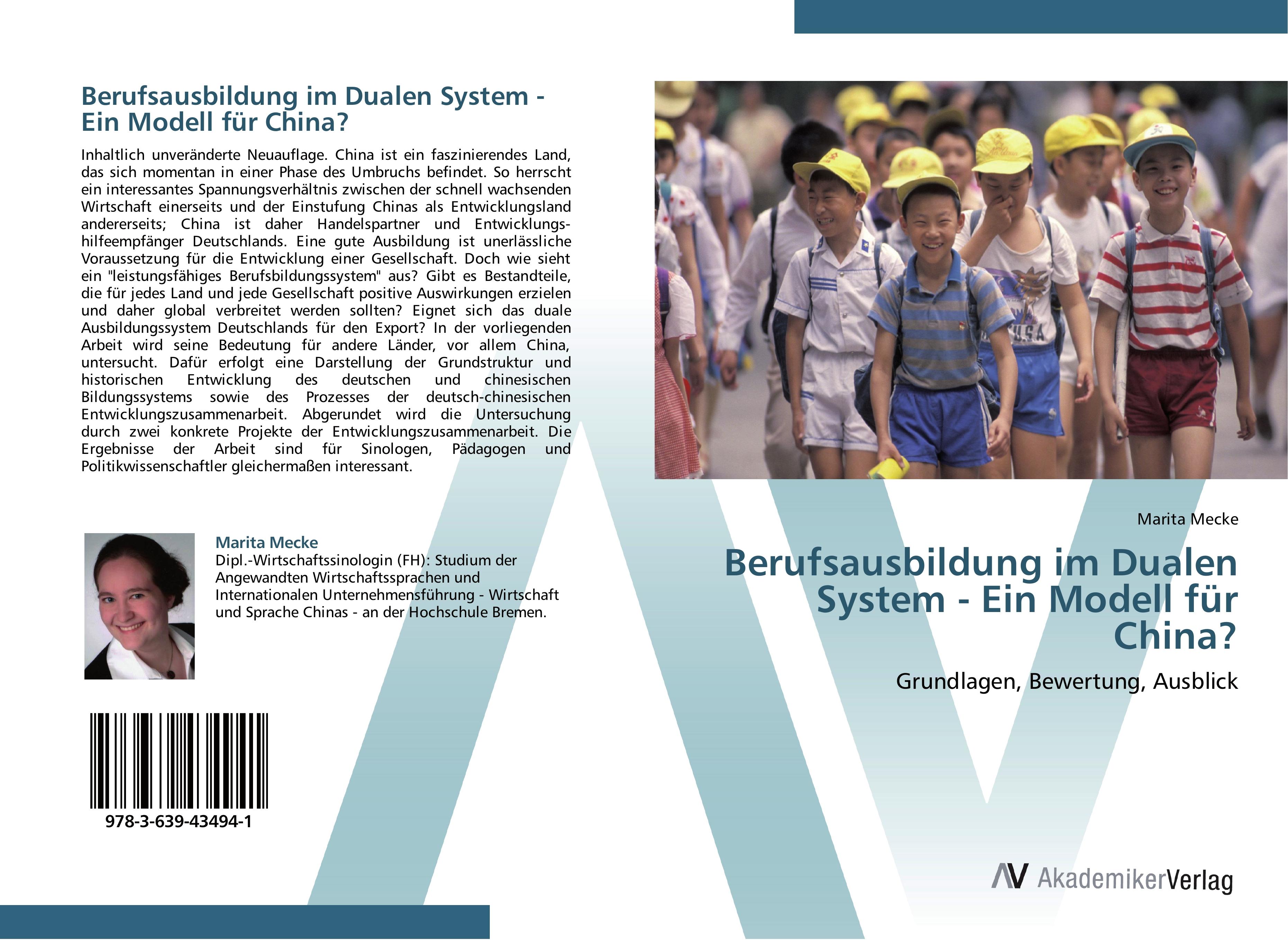 Berufsausbildung im Dualen System -  Ein Modell für China?