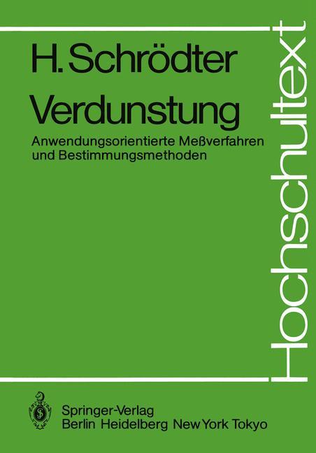 Verdunstung