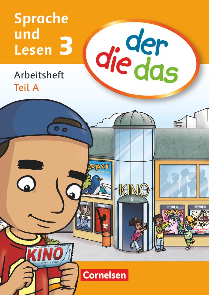 der die das - Sprache und Lesen 3. Schuljahr. Arbeitsheft Sprache Teil A und B im Paket