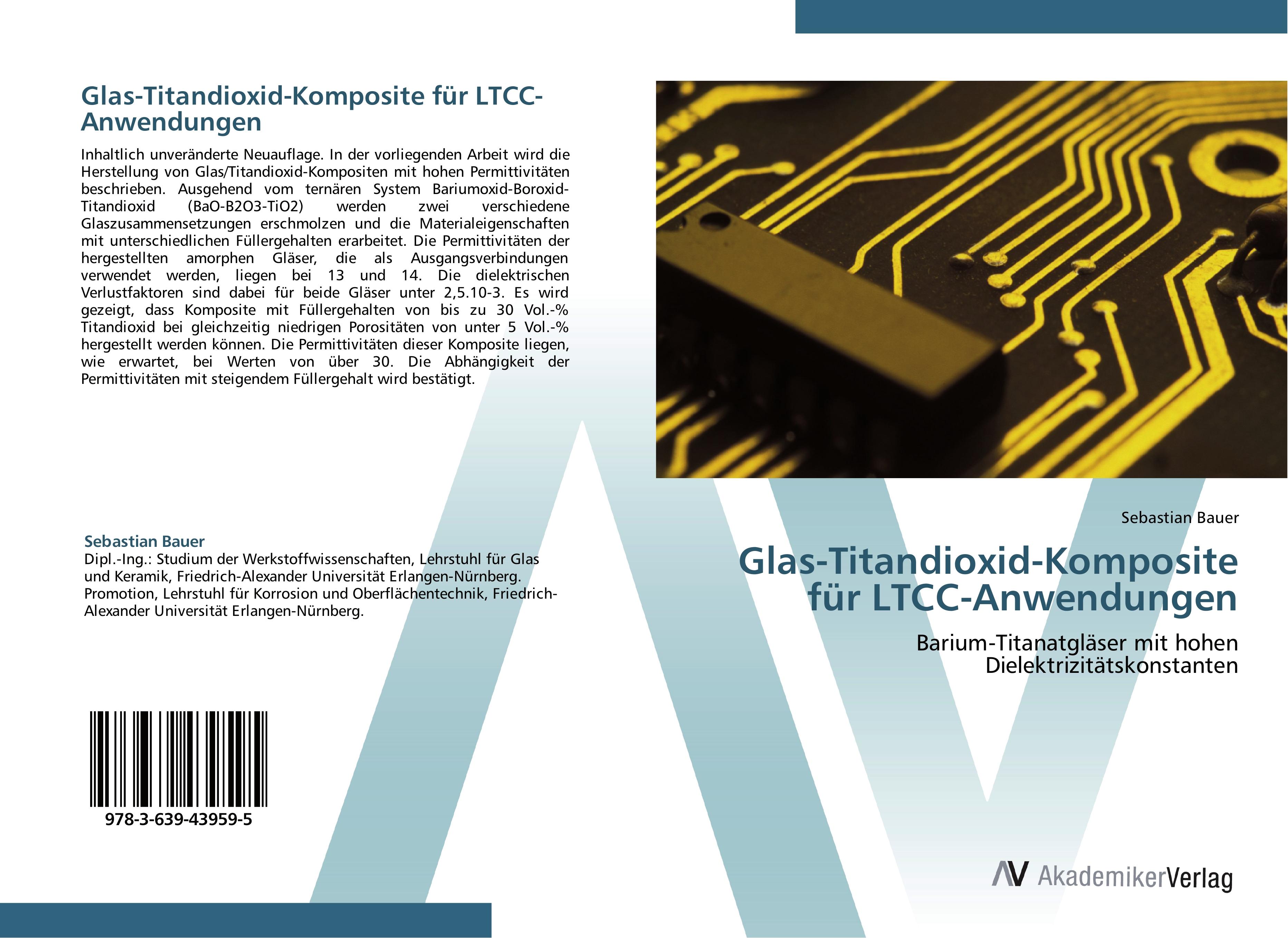 Glas-Titandioxid-Komposite für LTCC-Anwendungen