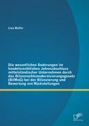 Die wesentlichen Änderungen im handelsrechtlichen Jahresabschluss mittelständischer Unternehmen durch das Bilanzrechtsmodernisierungsgesetz (BilMoG) bei der Bilanzierung und Bewertung von Rückstellungen