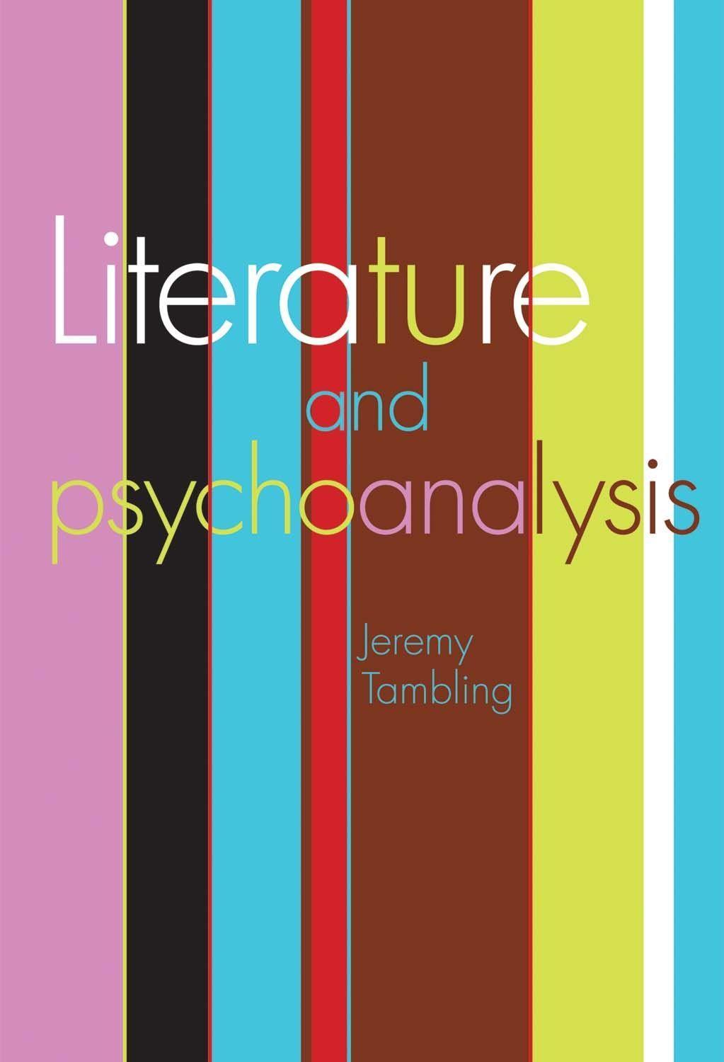 Literature and Psychoanalysis CB