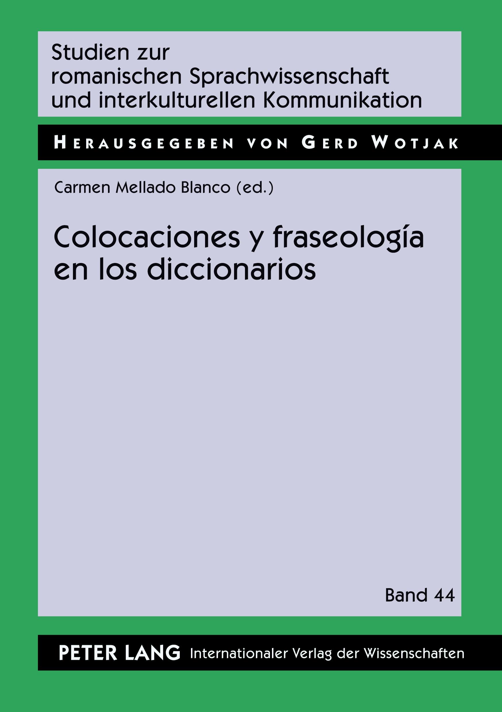 Colocaciones y fraseología en los diccionarios