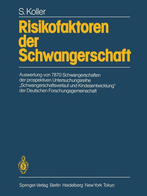 Risikofaktoren der Schwangerschaft