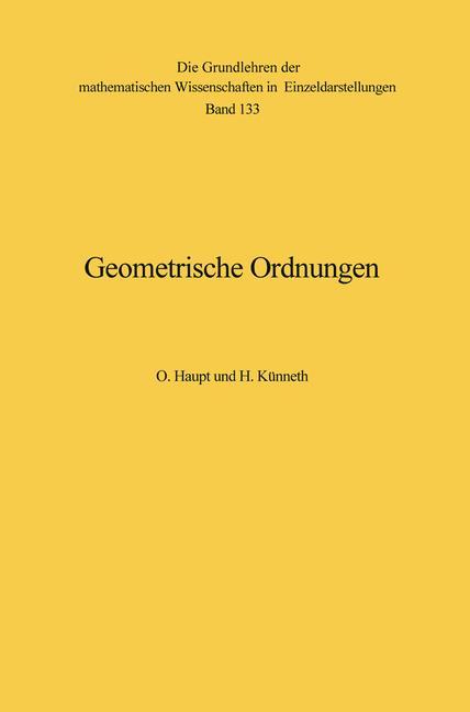 Geometrische Ordnungen