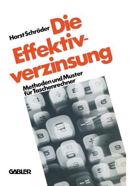 Die Effektivverzinsung