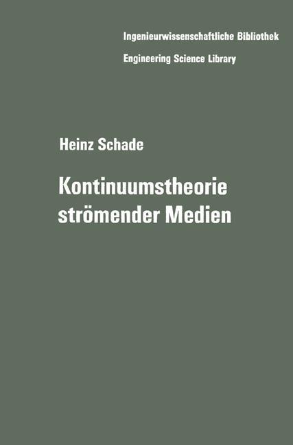 Kontinuumstheorie strömender Medien