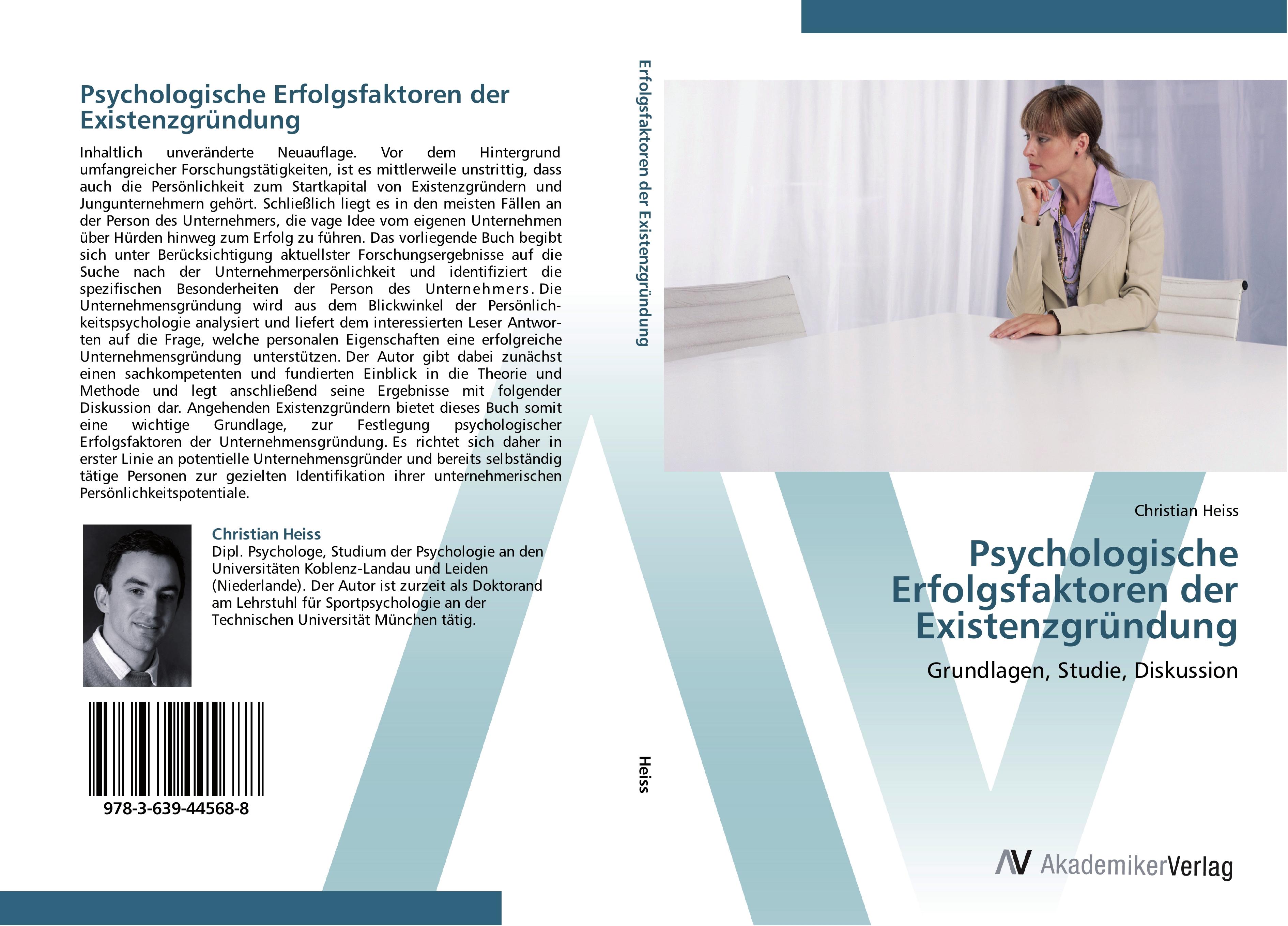 Psychologische Erfolgsfaktoren der Existenzgründung