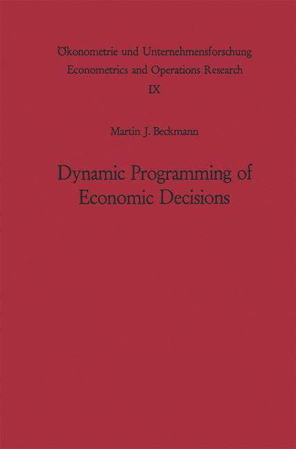 Dynamic Programming of Economic Decisions