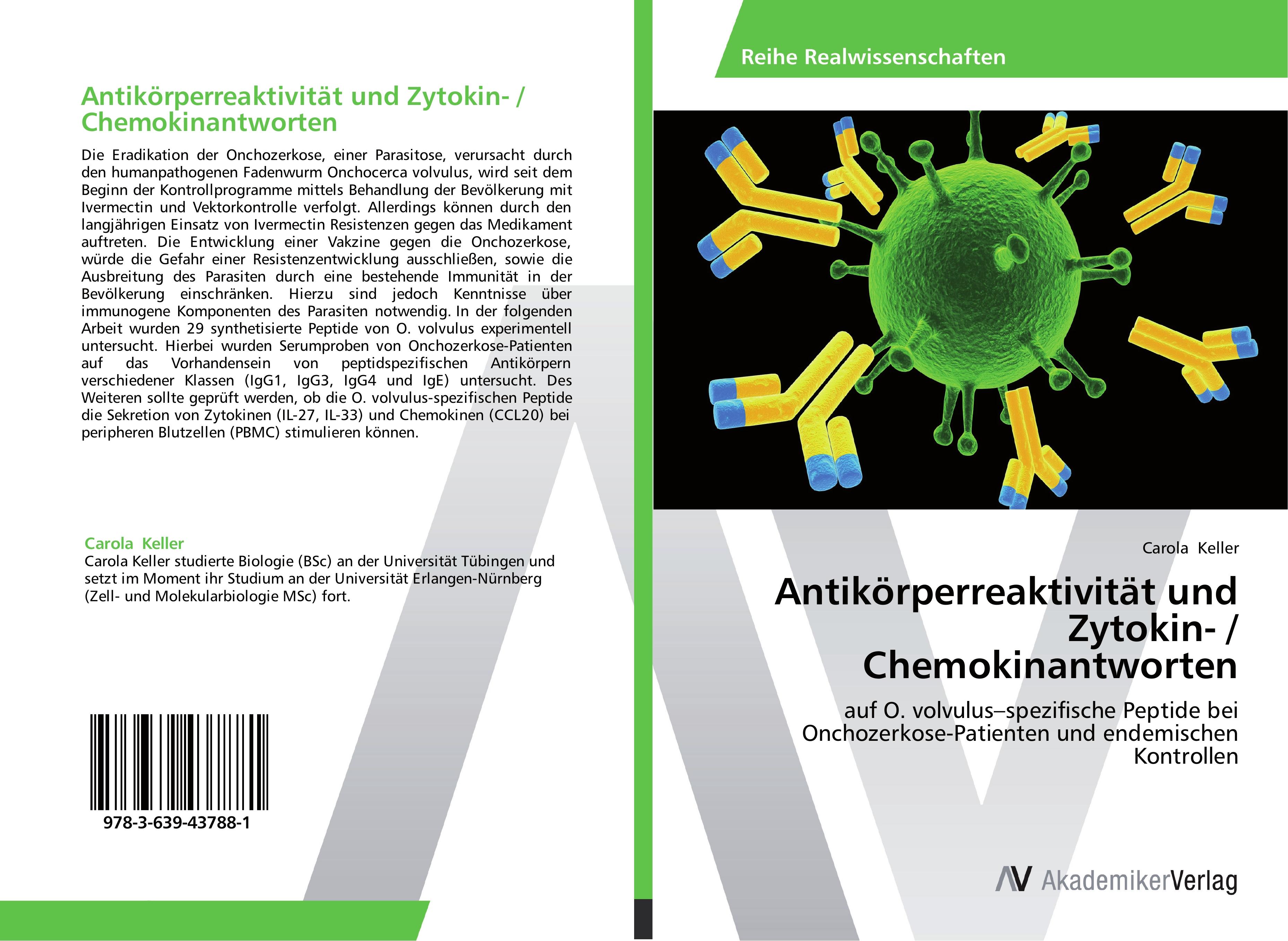 Antikörperreaktivität und Zytokin- / Chemokinantworten