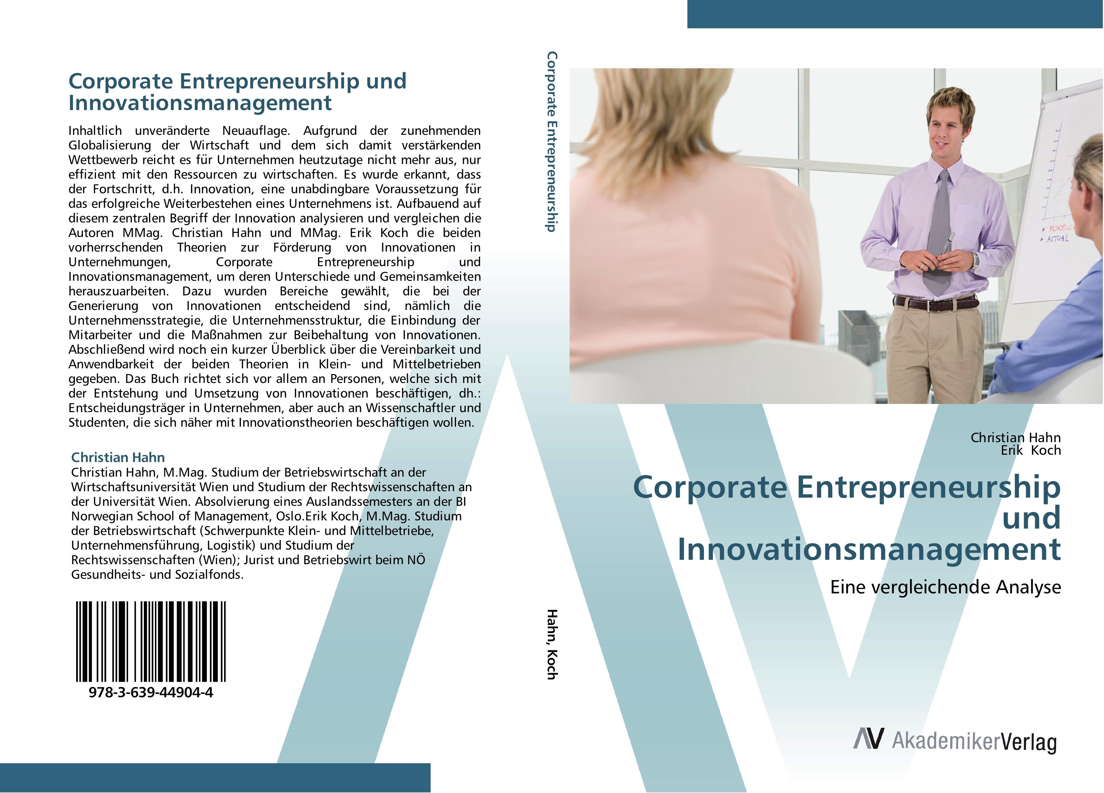 Corporate Entrepreneurship und Innovationsmanagement