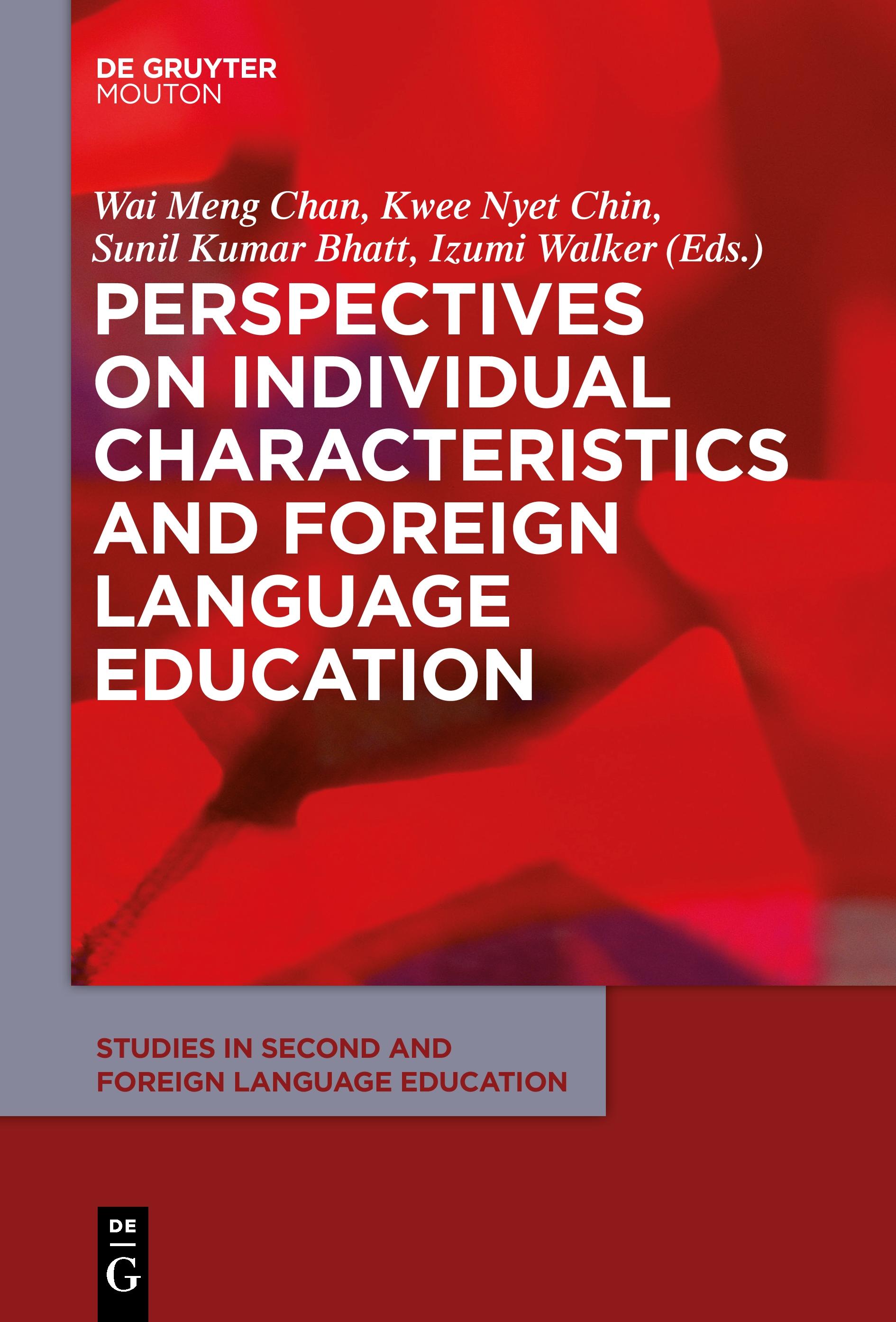 Perspectives on Individual Characteristics and Foreign Language Education