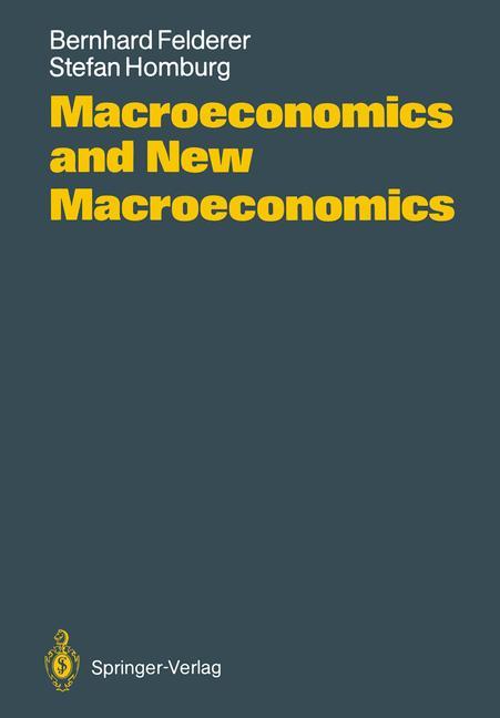 Macroeconomics and New Macroeconomics