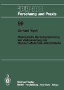 Maschinelle Spracherkennung zur Verbesserung der Mensch-Maschine-Schnittstelle