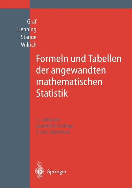 Formeln und Tabellen der angewandten mathematischen Statistik