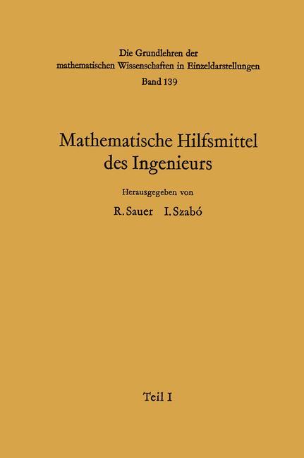 Mathematische Hilfsmittel des Ingenieurs