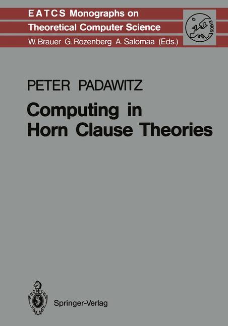 Computing in Horn Clause Theories