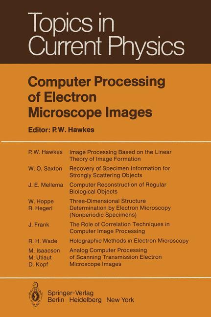 Computer Processing of Electron Microscope Images