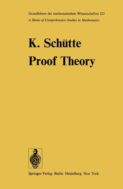 Proof Theory