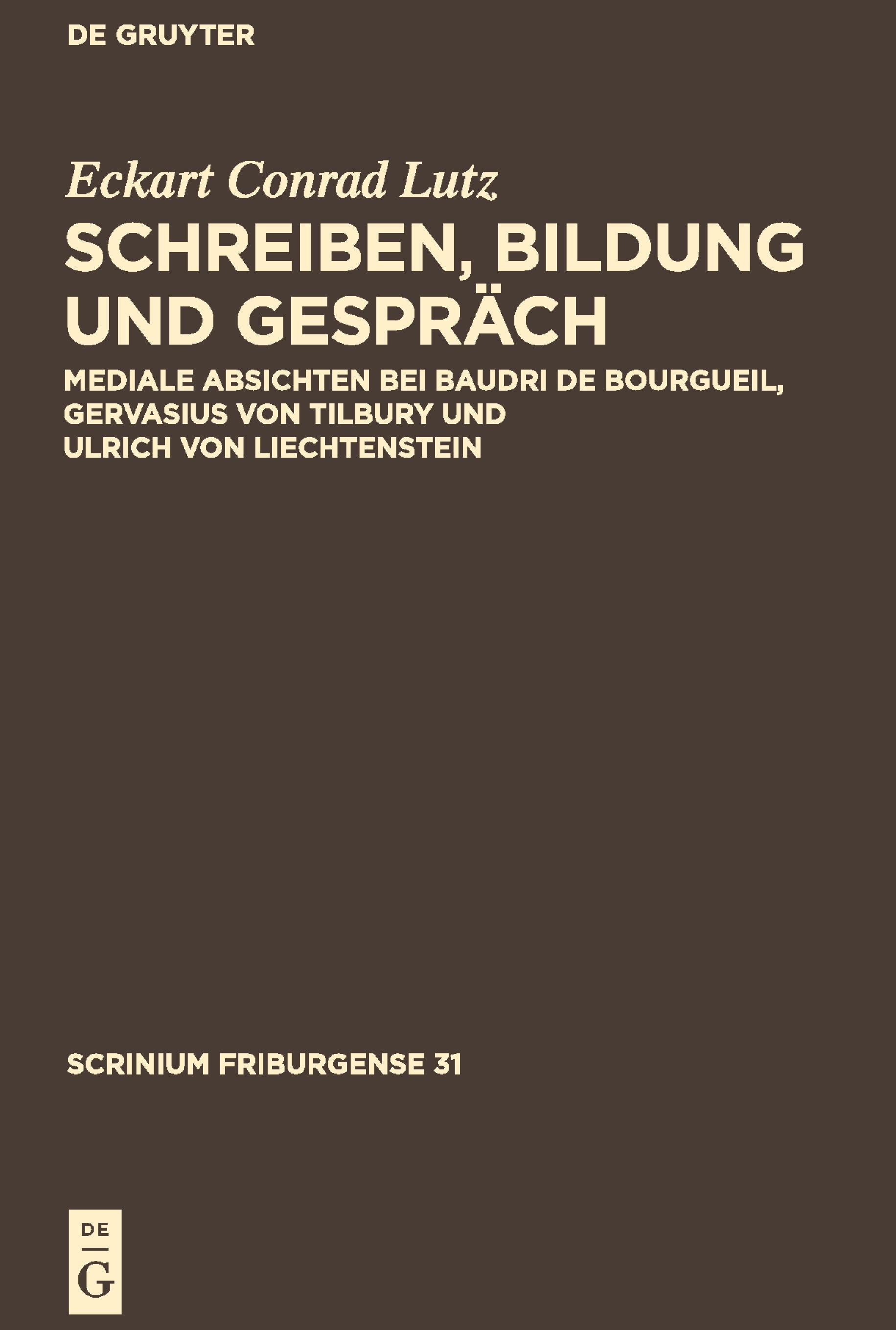 Schreiben, Bildung und Gespräch