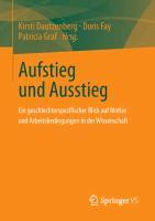 Aufstieg und Ausstieg