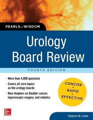 Urology Board Review Pearls of Wisdom, Fourth Edition