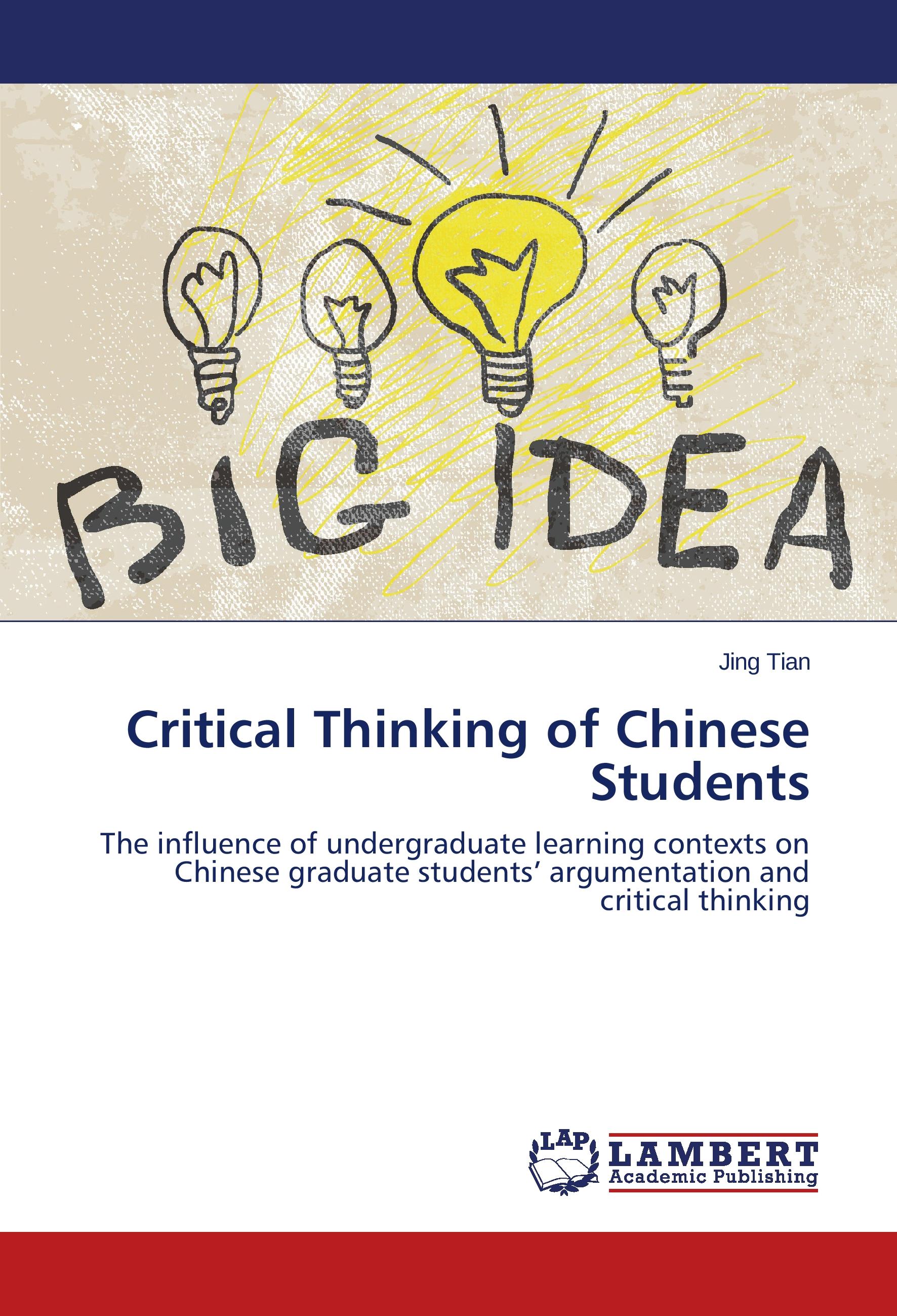 Critical Thinking of Chinese Students