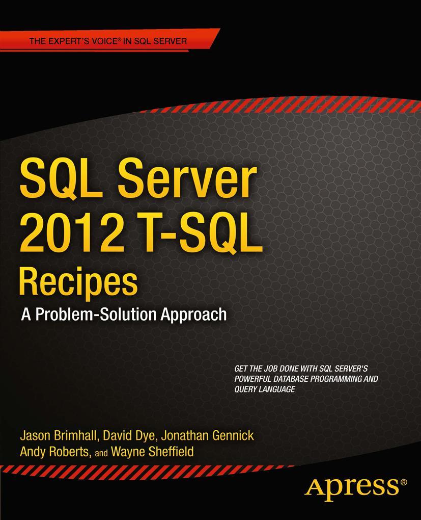 SQL Server 2012 T-SQL Recipes