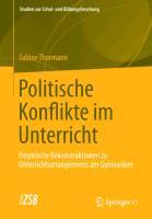 Politische Konflikte im Unterricht