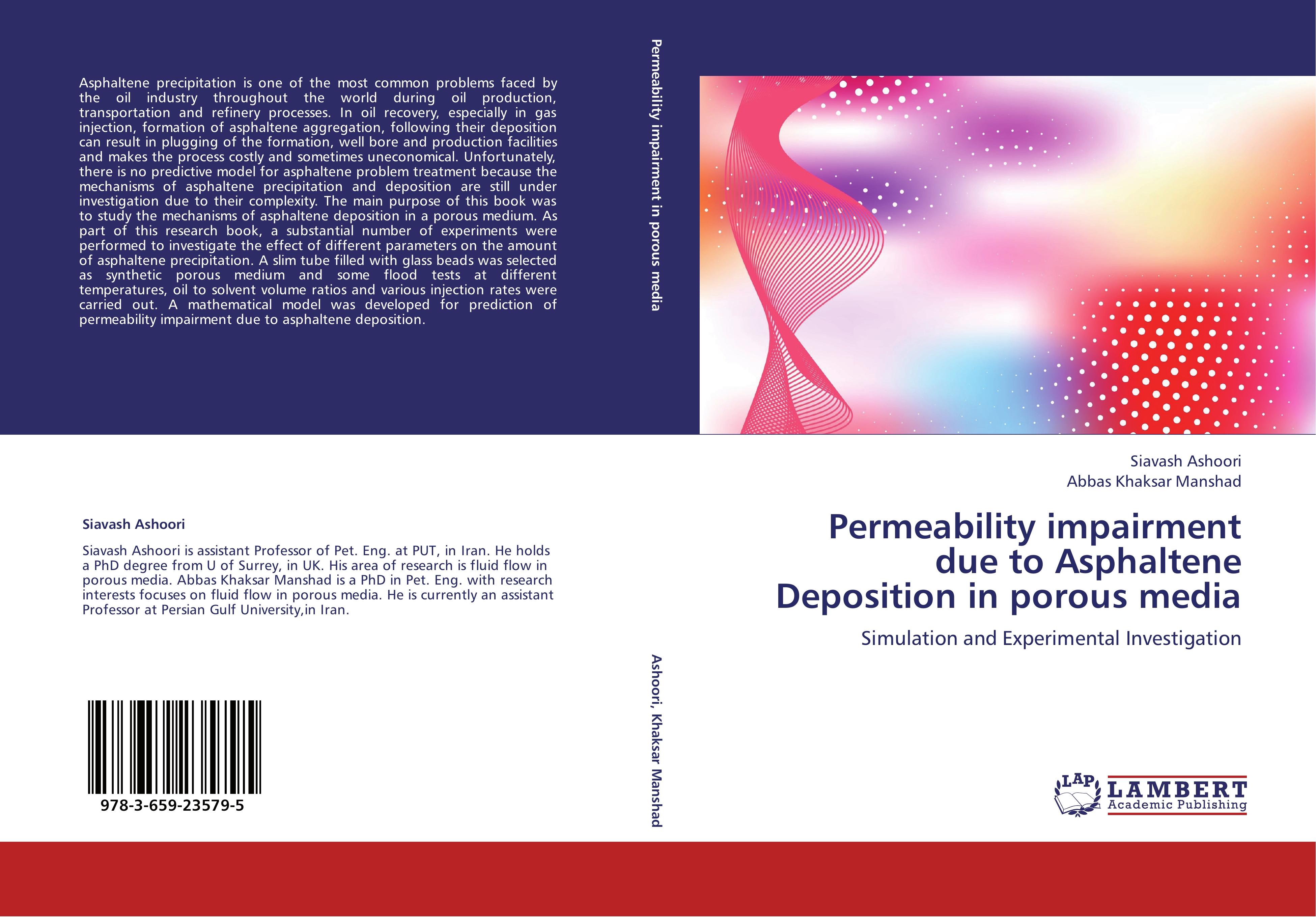 Permeability impairment due to Asphaltene Deposition in porous media