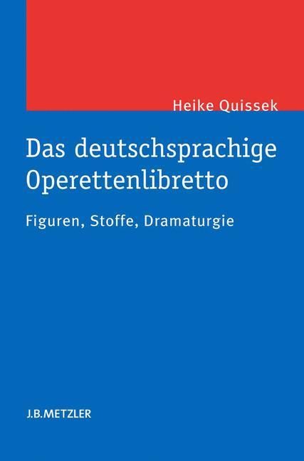 Das deutschsprachige Operettenlibretto