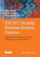 ISSE 2012  Securing Electronic Business Processes