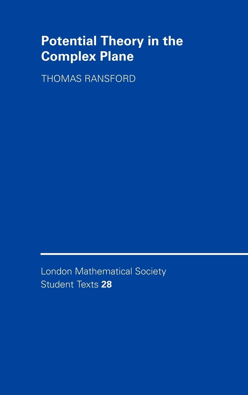 Potential Theory in the Complex Plane