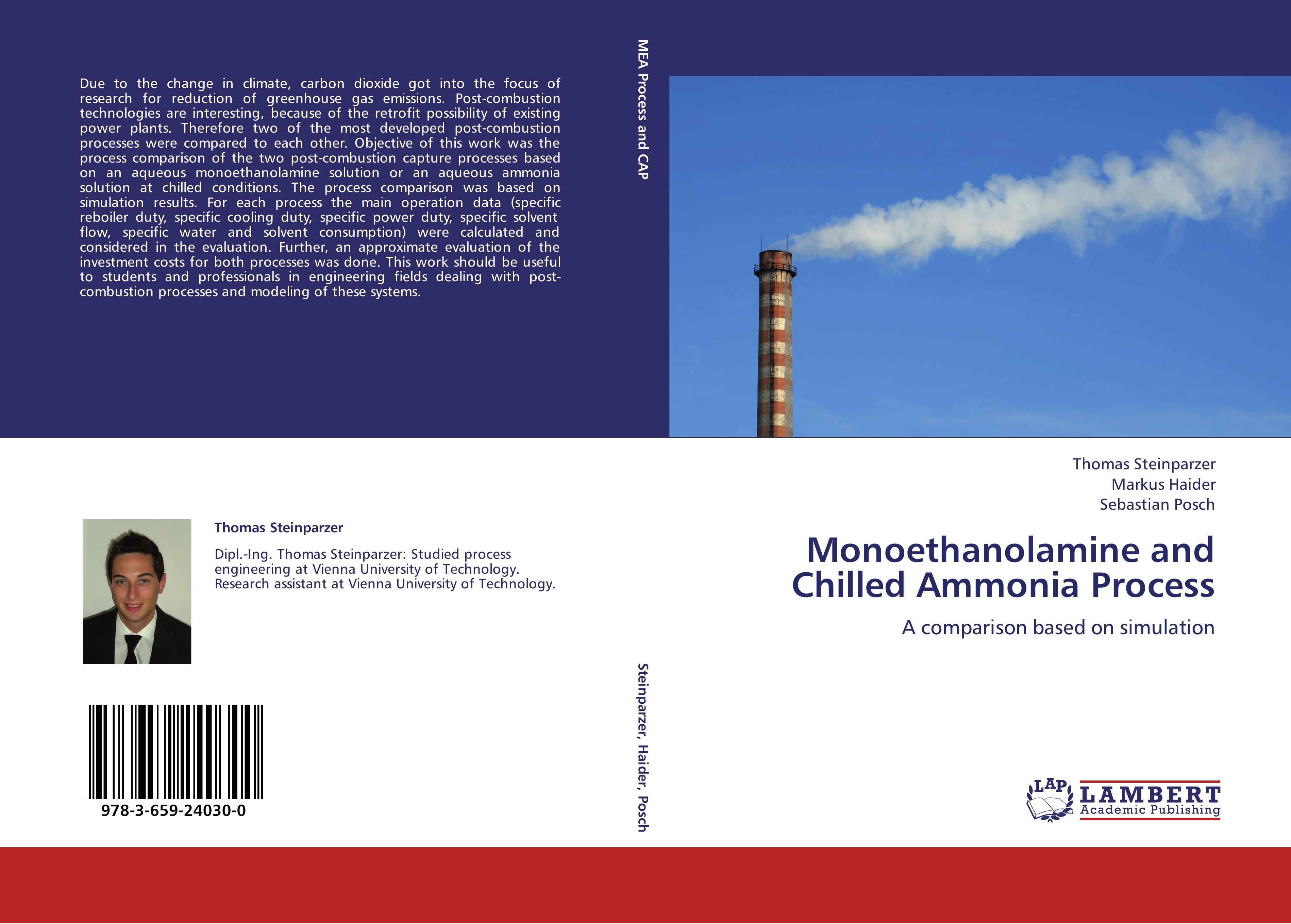 Monoethanolamine and Chilled Ammonia Process