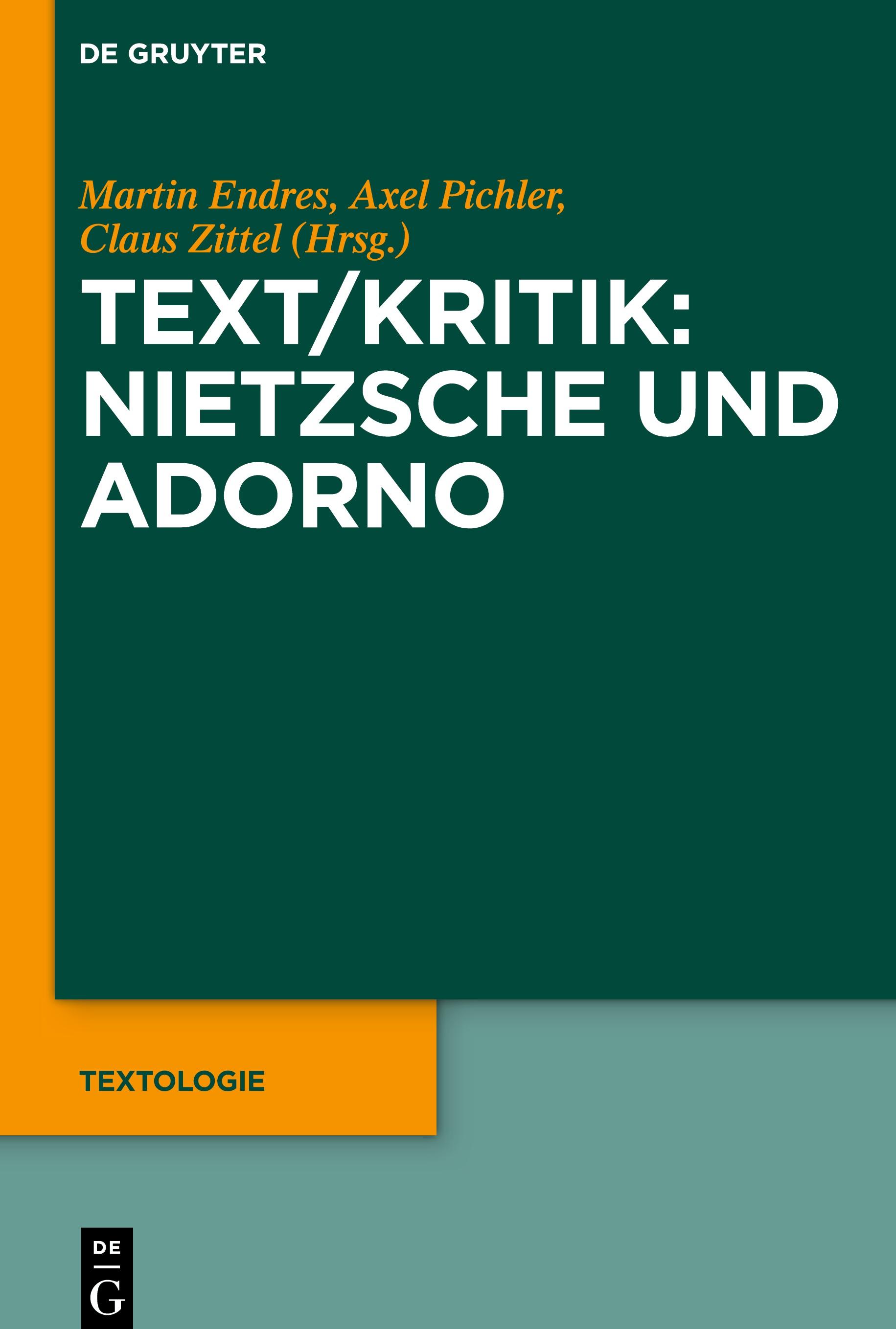 Text/Kritik: Nietzsche und Adorno