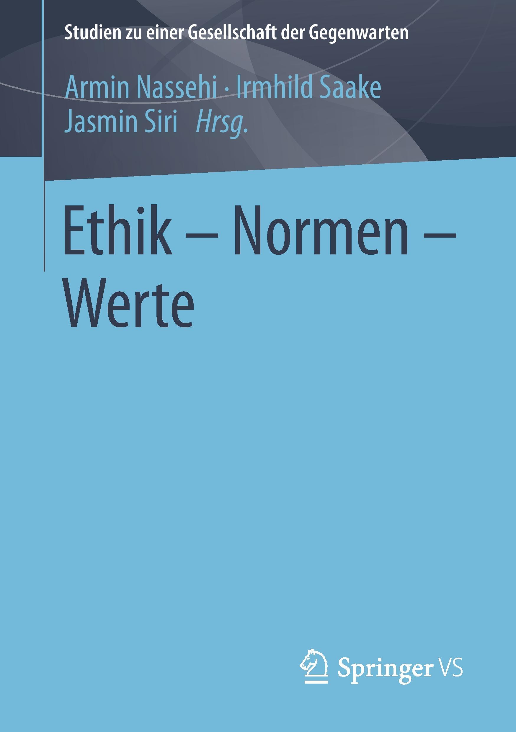 Ethik ¿ Normen ¿ Werte