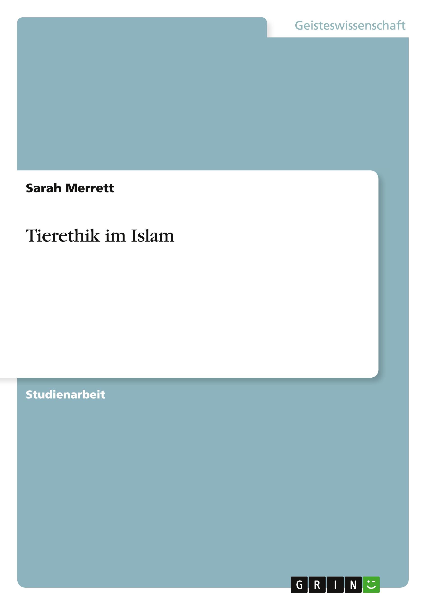 Tierethik im Islam