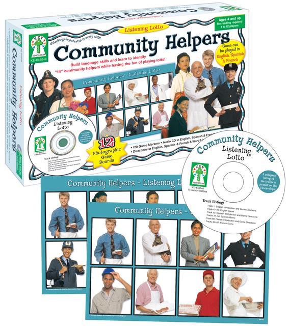 Listening Lotto: Community Helpers