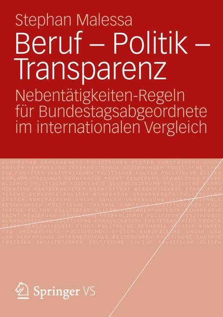 Beruf - Politik - Transparenz