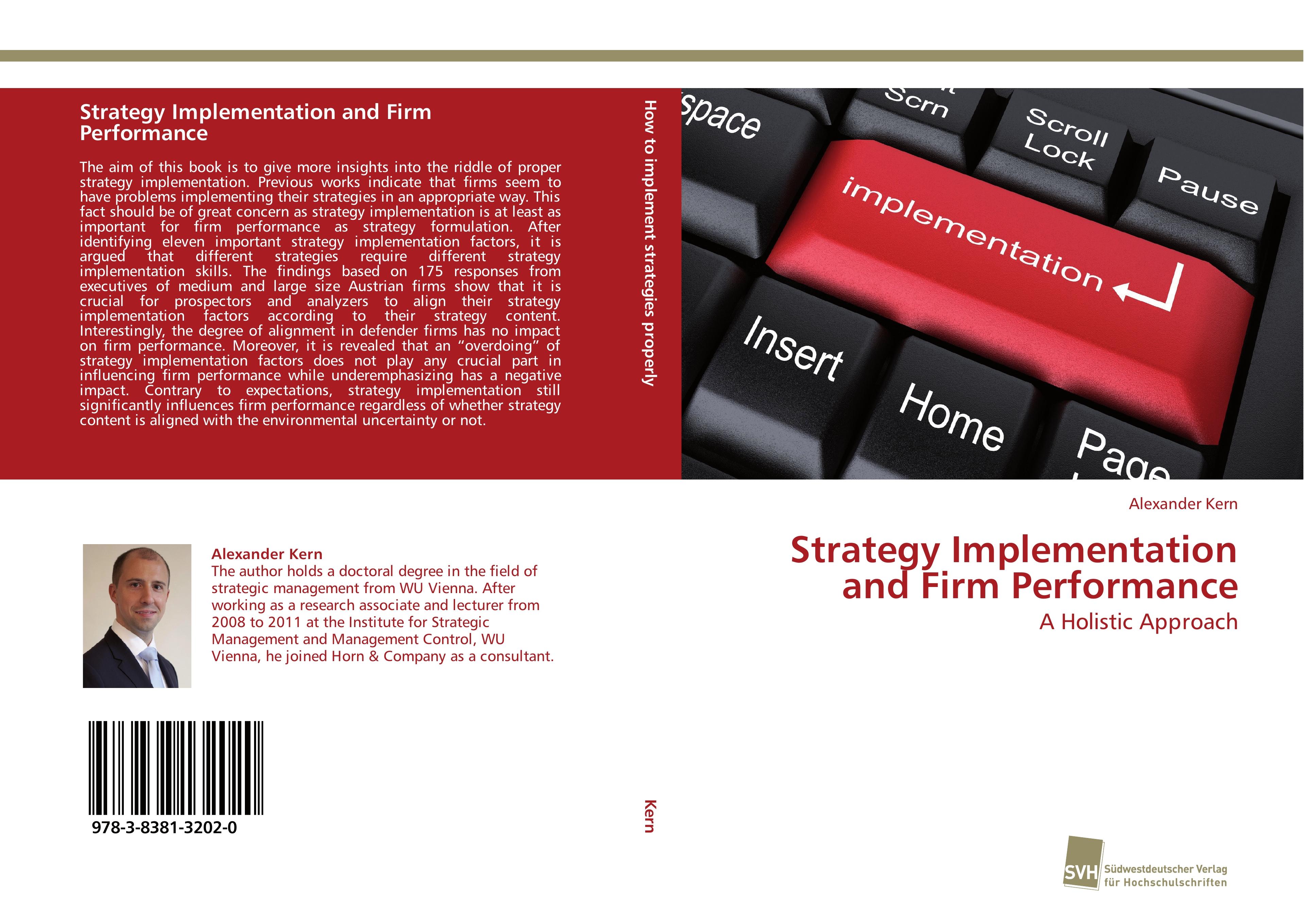 Strategy Implementation and Firm Performance