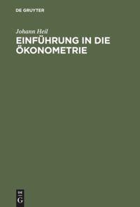 Einführung in die Ökonometrie