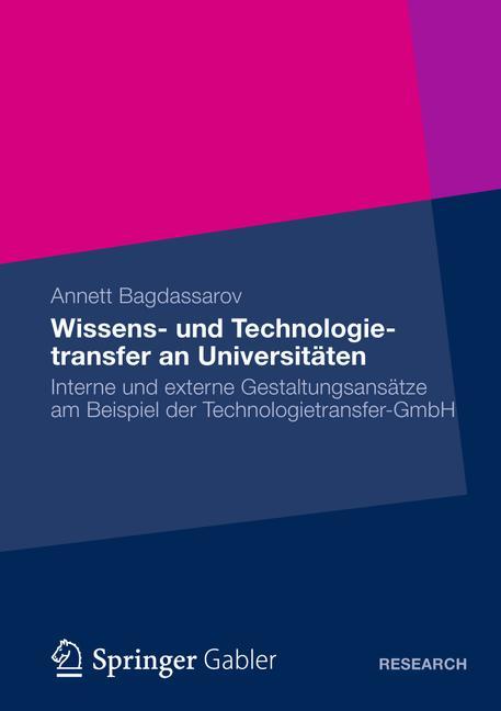 Wissens- und Technologietransfer an Universitäten