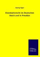 Eisenbahnrecht im Deutschen Reich und in Preußen